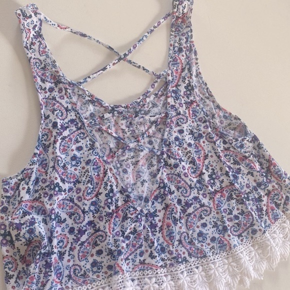 Arizona Boho Crop Top, Size M - Picture 6 of 6